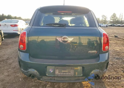 2012 Mini Cooper S Countryman from USA, damaged, VIN WMWZC3C57CWL86549